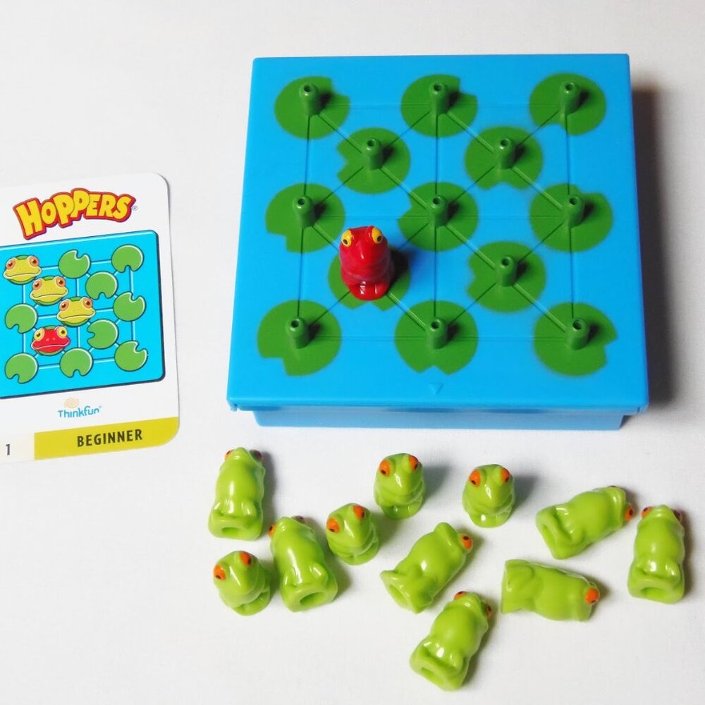 Thinkfun Game Hoppers New In Box - Picture 13 of 16